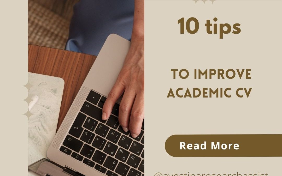 Ten ways to improve academic CVs for fairer research assessment